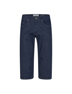 Long denim shorts i Super Stretch