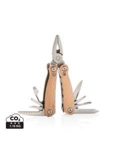 Multiværktøj mini med træsider