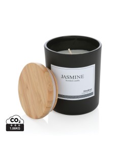 Ukiyo deluxe duftlys med bambus låg