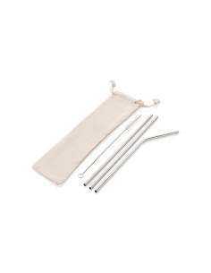 Genanvendeligt 3 dele sugerør i rustfrit stål 2