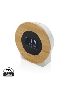 Utah RCS rplastic og bambus LCD skrivebords ur