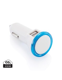 Kraftig biloplader med to udgange