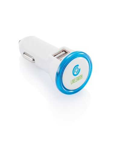 Kraftig biloplader med to udgange