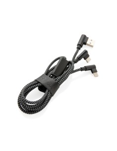 Swiss Peak luksus 3 i 1 kabel, sort 2