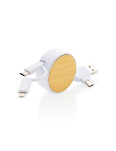 Ontario 6-i-1 optrækkelige kabel i RCS genanvendt plast 2