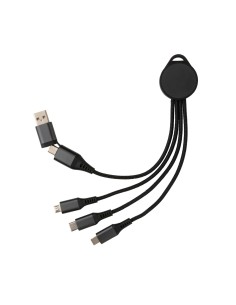 Terra, RCS genanvendt aluminium. 12 cm, 6 i 1 oplade kabel. 2