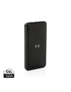 Trådløs powerbank i RCS standard genanvendt plast