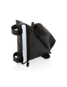 PU cykeltaske med flaskeholder, høj synlighed 2