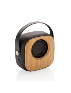 Fashion 3W trådløs bambus højtaler 2