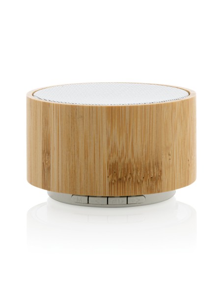 3W trådløs højttaler i bambus og RCS ABS