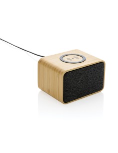 5W trådløs højttaler i RCS Rplastic & FSC® bambus 2