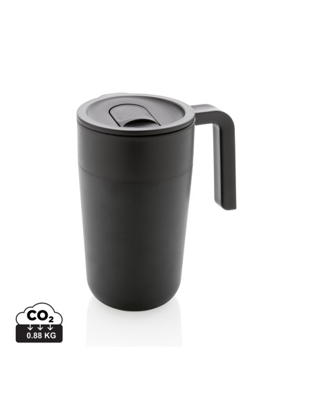 GRS Genanvendt PP og rustfrit stålkrus med håndtag