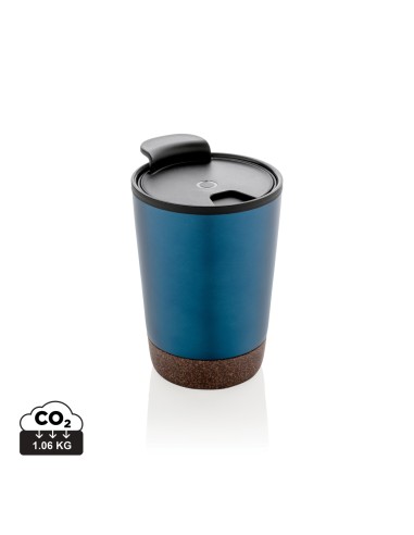Rustfrit stål& kork kaffe krus i GRS RPP