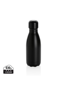 Ensfarvet vakuum rustfrit stål flaske, 260ml