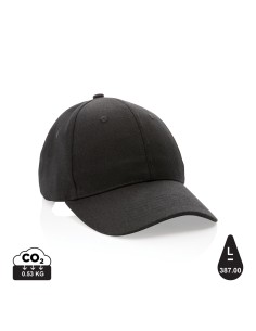 Impact 6 panels cap, 280gr genanvendt bomuld, AWARE™ tracer