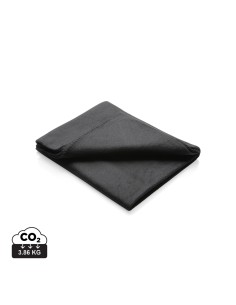 Fleece tæppe i pose