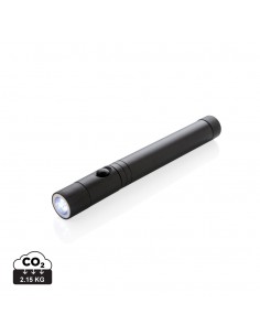 Teleskopisk lygte med magnet