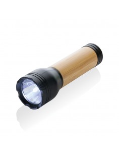 Lucid 3W RCS certificeret lygte i bambus og genanvendt plast