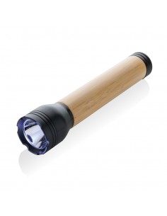 Lucid 5W lommelygte i RCS genanvendt plast og bambus 2
