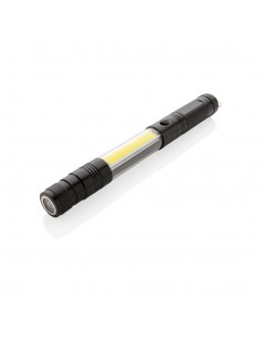 Stor teleskop lygte med COB 2