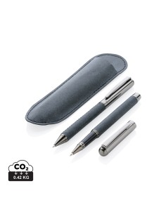 Pennesæt i genanvendt læder