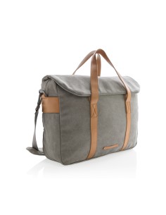 Computertaske i PVC fri kanvas 2