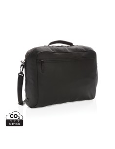 Fashion laptop taske, sort, PVC fri