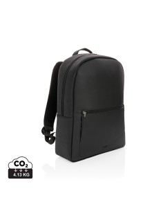 Swiss Peak luksus vegansk læder laptop rygsæk, PVC fri