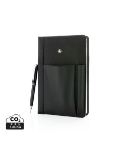 Swiss Peak notesbog og pen