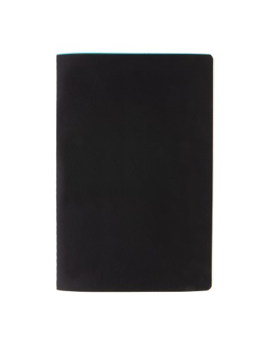 Soft cover PU notesbog med farvet kant
