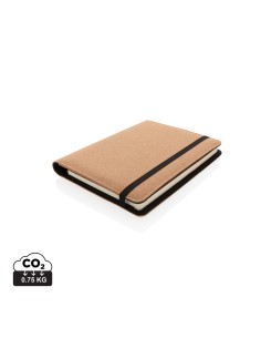 Luksus A5 kork portfolio med pen