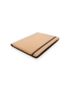 Luksus A4 kork portfolio med pen 2