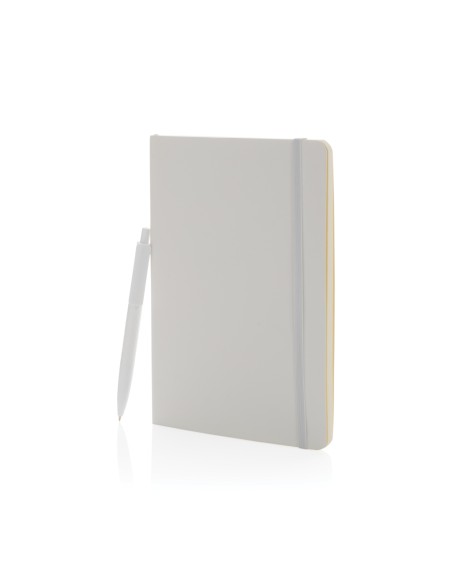 Antimikrobiel sæt: A5 softcover notesbog og X3 pen