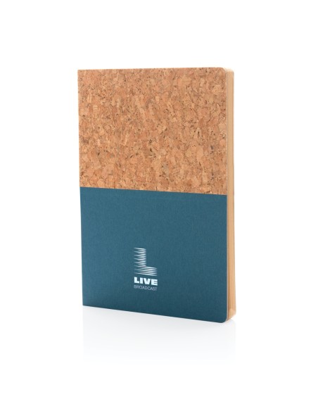 A5 kork & kraft notesbog