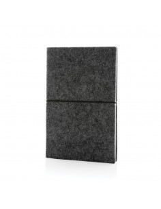 GRS-certificeret A5 softcover-notesbog med genbrugsfilt 2