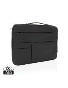 Blød 15.6" PU laptop etui med håndtag
