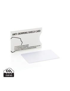 Anti skimming RFID kort med aktiv chip