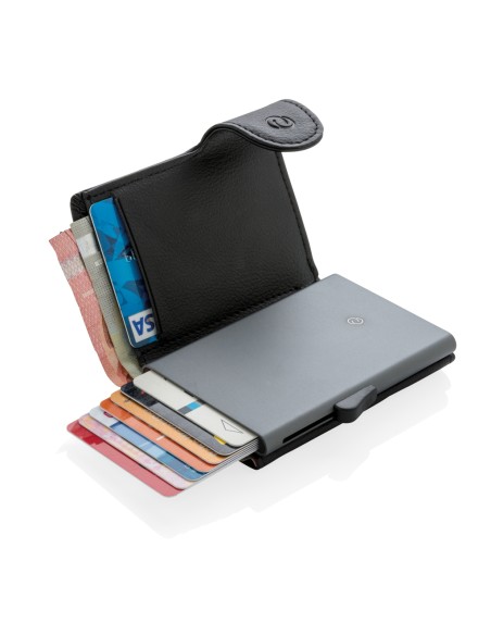 C-Secure RFID kortholder og mønt/nøglepung
