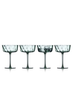 Champagneskål Vienna 35 cl 4 stk. Grøn