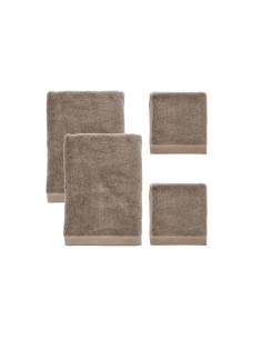 GAVE Södahl Håndklæder str. M, Taupe, Comfort Organic