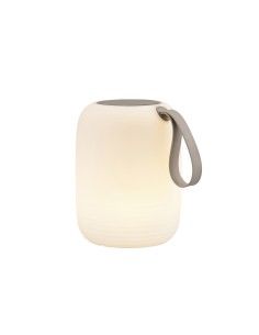 LED Lampe m. højttaler Hav D21 x 27,5 cm Hvid PE