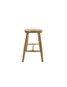 Bænk Bodo 90x28x45 cm Naturolieret Massiv eg 2