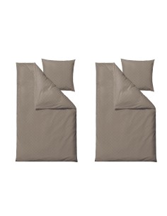 GAVE Södahl Seng 140 x 200 cm, Taupe, Tiles