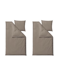 GAVE Södahl Seng 140 x 220 cm, Taupe, Tiles