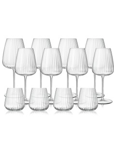 GAVE Luigi Bormioli 12 dele Vin & Vandglas, OPTICA