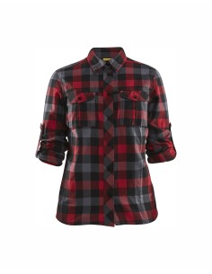 Dame Flannel Skjorte