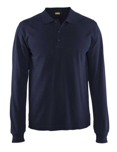 Poloshirt lang ærme