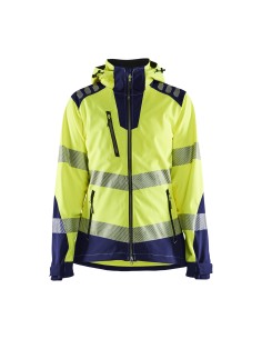Dame High Vis Softshell Jakke 2