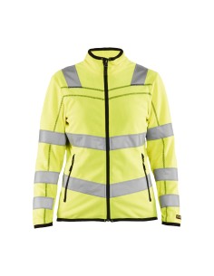 Dame High Vis Microfleece Jakke